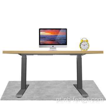 Home de escritório ergonômico para levantar mesa de pé